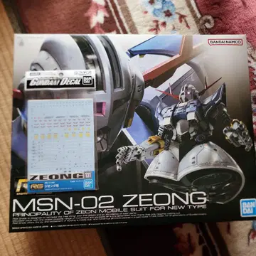 데칼 포함 RG 1/144 지옹 zeong 미조립