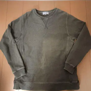 FREAK'S STORE 올리브 그린 맨투맨 L