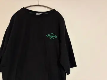 general idea STANDARDS 로고 자수 T셔츠 블랙