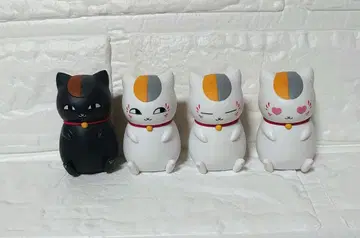 나츠메 우인장 미니 피규어 냥코 선생님과 블랙냥코 전 4종 2