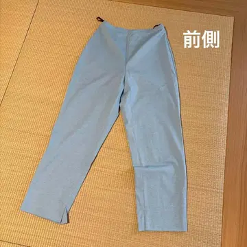 [새상품급] 순 일본제 ARIKI 슬릿 팬츠 라이트 블루