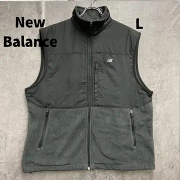 뉴발란스 인기 다크 그레이 자수 로고 플리스 x 나일론 [ 7006 ]