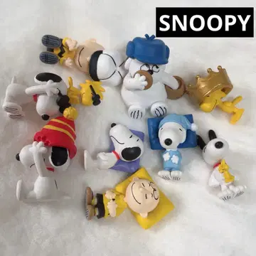 스누피 SNOOPY 오야스미 마스코트 카쿠렌보 피규어 세트