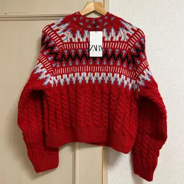 [ 새상품 ] ZARA 노르딕 스웨터 1