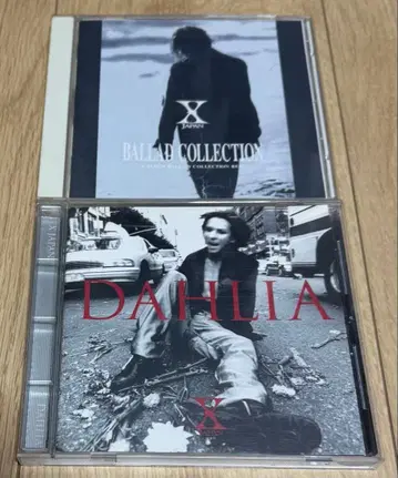 X JAPAN BALLAD COLLECTION & DAHLIA CD