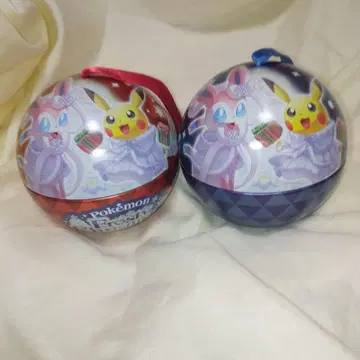 포켓몬 크리스마스 오너먼트 두 개