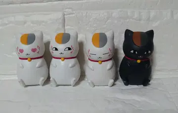 나츠메 우인장 미니 피규어 냥코 선생님과 블랙 냥코 전 4종 3