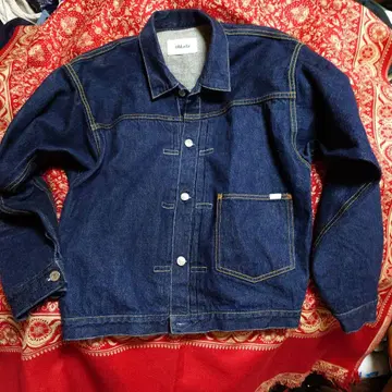 Oblada 데님 자켓 다크 블루