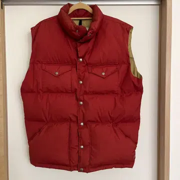 THE NORTH FACE 80s 브라운 택 다운 베스트 XL