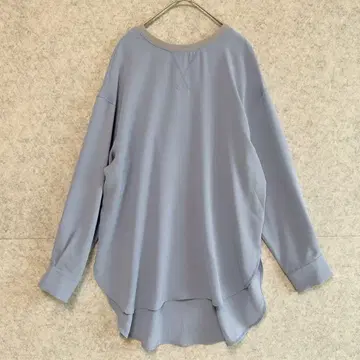 [제이애프레디메이드] 뒷단추 드레이프감 오버 블라우스 풀오버