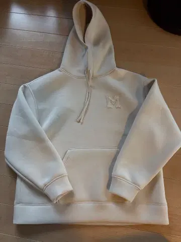 mila owen 로고 아플리케 종이상자 후디