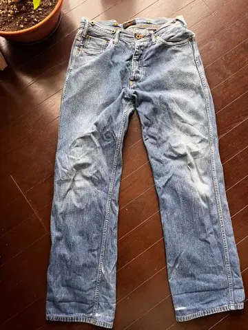 chimala 치 신치 벨트 데님 30 일본제