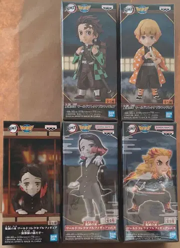 귀멸의 칼날 월드 컬렉션 5세트