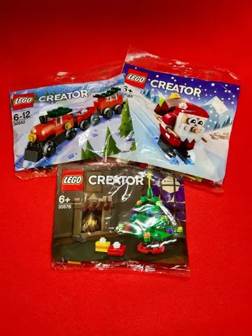 LEGO 크리에이터 크리스마스 세트 3종