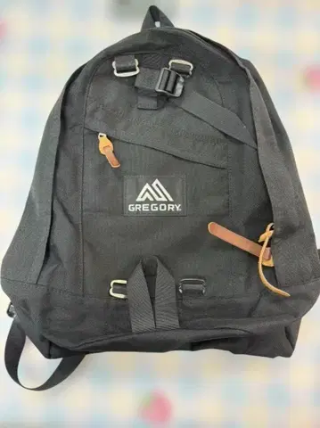 GREGORY 블랙 백팩