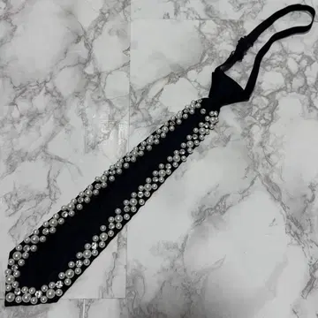 넥타이 비쥬 반짝반짝 ZARA H&M Bershka 리본 펄