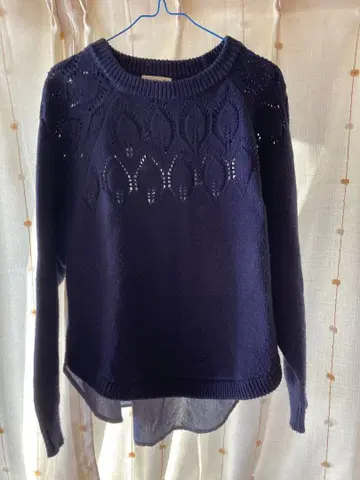 네이비 스웨터&셔츠 M