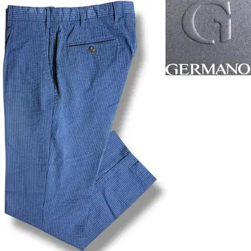 J6357 새상품급 젤마노 시어서커 원플리츠 팬츠 네이비 46