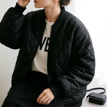 그린 레이블 리버서블 MA-1 블루종 블랙 L 사이즈