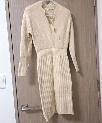 로얄 파티 ROYALPARTY 니트 원피스 아이보리 프리