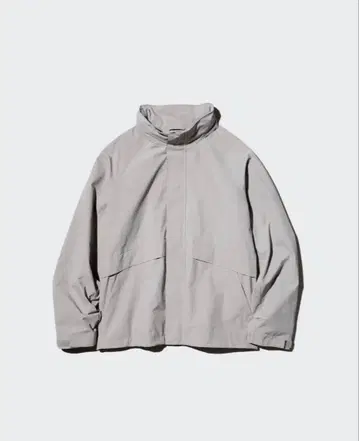 [ UNIQLO ] 윈드프루프 스탠드 블루종 사이즈 M 그레이