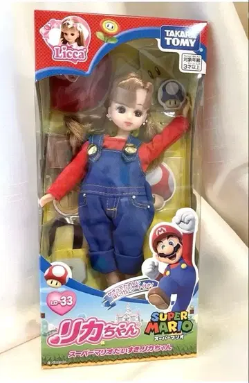 [ 미개봉 새상품 ] 슈퍼 마리오 다이스키 리카짱