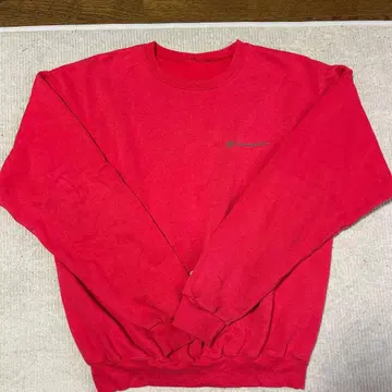 챔피온 무지 맨투맨 아메카지 빨간색 캐나다 도매