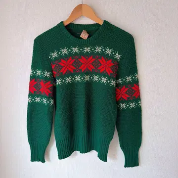 BRENT 브렌트 크리스마스 니트 스웨터 긴팔