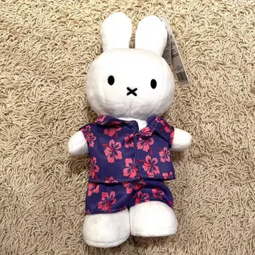 하와이 면세점 한정판 알로하 셔츠 미피 봉제 인형