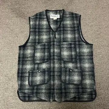 빈티지 L.L.Bean 옴브레 베스트 S USA제