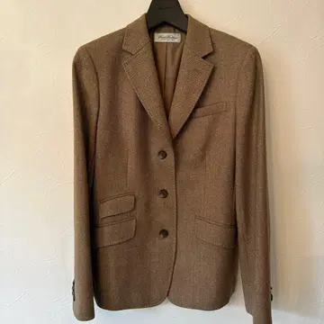 새상품 미사용 브룩스브라더스 헤링본 자켓 브라운 9호