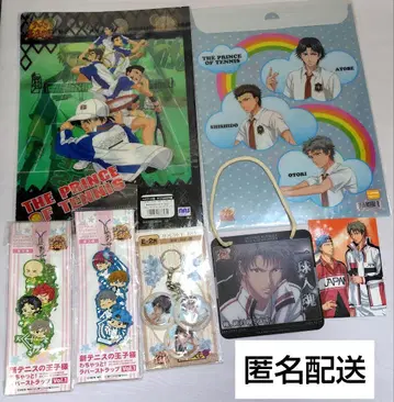 테니스의 왕자님 묶음 판매 스트랩 키링 클리어 파일