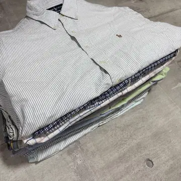 랄프 로렌 버튼 다운 셔츠 모듬 세트 10개