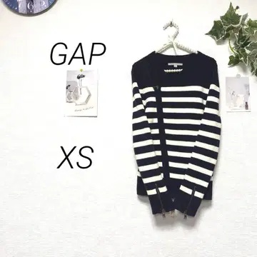 9114-1 Gap 보더 니트 가디건 XS 집업