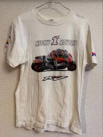 초레어! 2006 모토 GP 월드 챔피온 T셔츠 중고 니키 헤이든 #69