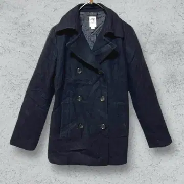 MICHEL KLEIN [ 38 ] 울 블렌드 코트/더블/자켓/블랙