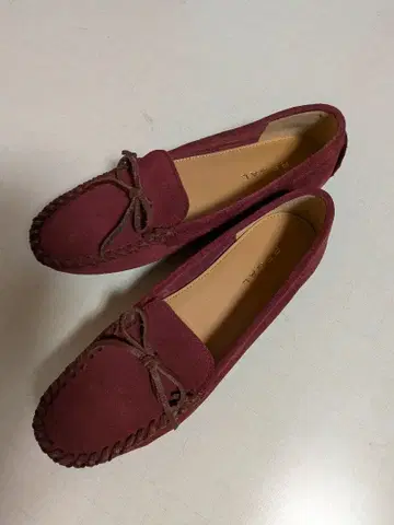 REGAL 버건디 모카신