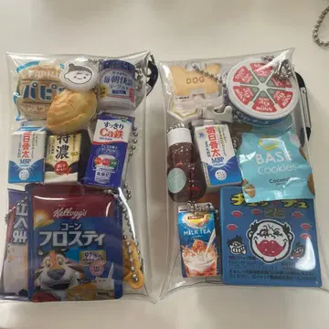 미니어처 식품 캡슐 토이 세트