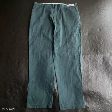 US 구제 의류 CiNTAS 와이드 워크 팬츠 그린
