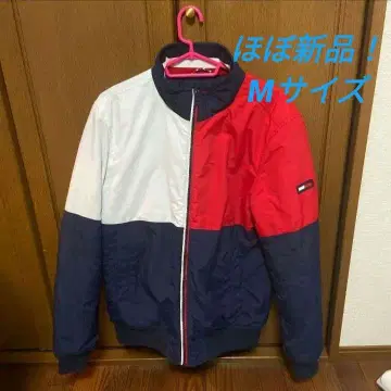 [ 새상품급 ] M 사이즈 타미힐피거 멀티 컬러 나일론 자켓