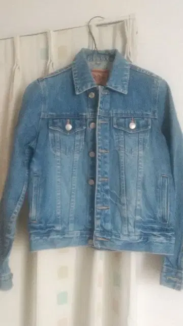 레트로 걸 데님 자켓 M 사이즈