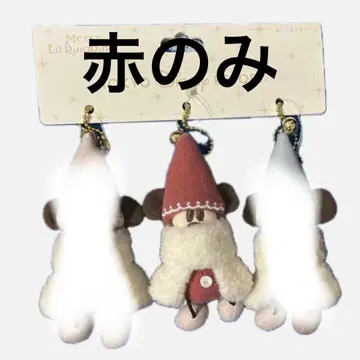 릴린린 봉제 인형 참 빨간색 디즈니 크리스마스