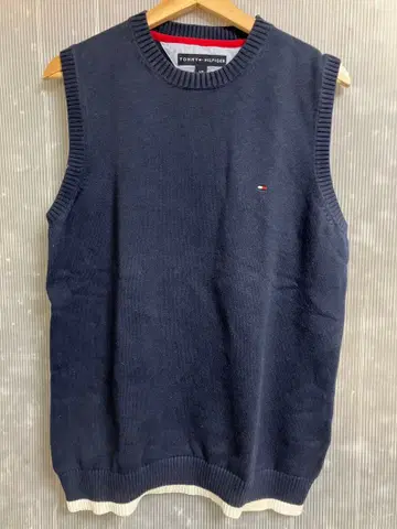 Tommy hilfiger 니트 베스트 네이비 L/G 타미힐피거