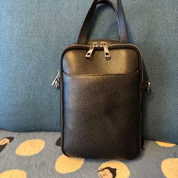 천연 가죽 3way 스마트폰 숄더백