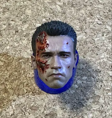 핫토이즈 DX13 T-800 터미네이터2 데미지 헤드