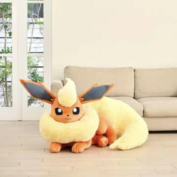 등신대 부스터 봉제 인형 눕기