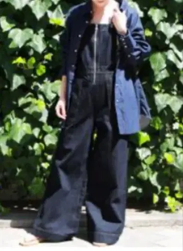 미사용 새상품 Wrangler 별주 오버롤 네이비 프리