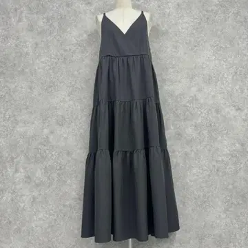 [미사용 새상품] 티어드 맥시 원피스 / 그레이 (조네코 오리지널)
