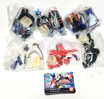 풀컬러 히어로 특수전대 데카레인저 2 신 형사 등장편 총 6종 새상품