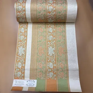 하카타 오비지 8치 나고야 오비 순수 실크 미재단 리메이크 핸드메이드